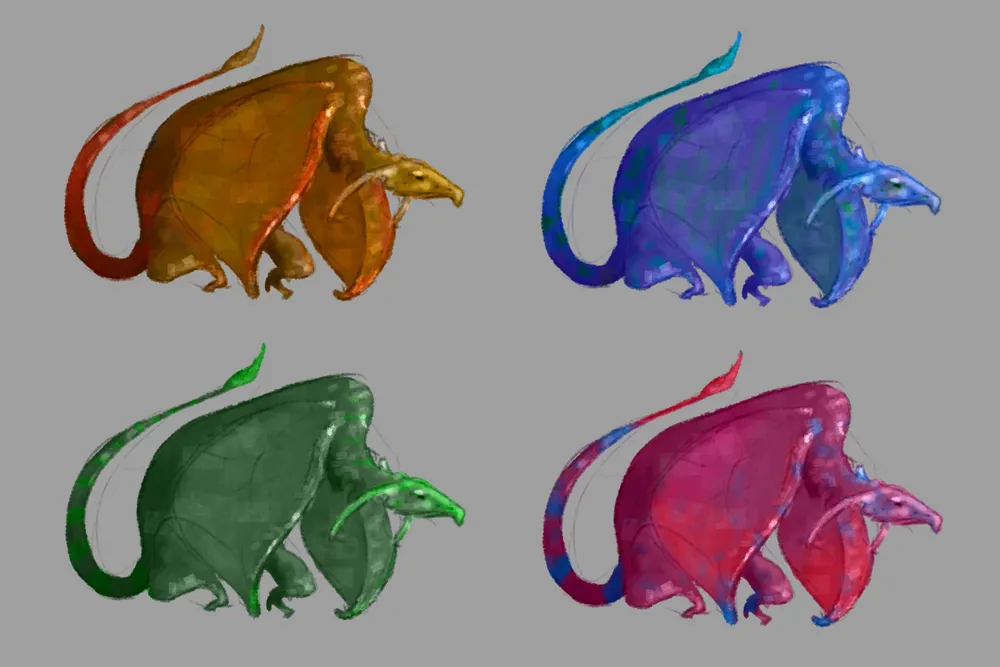 where next, color study