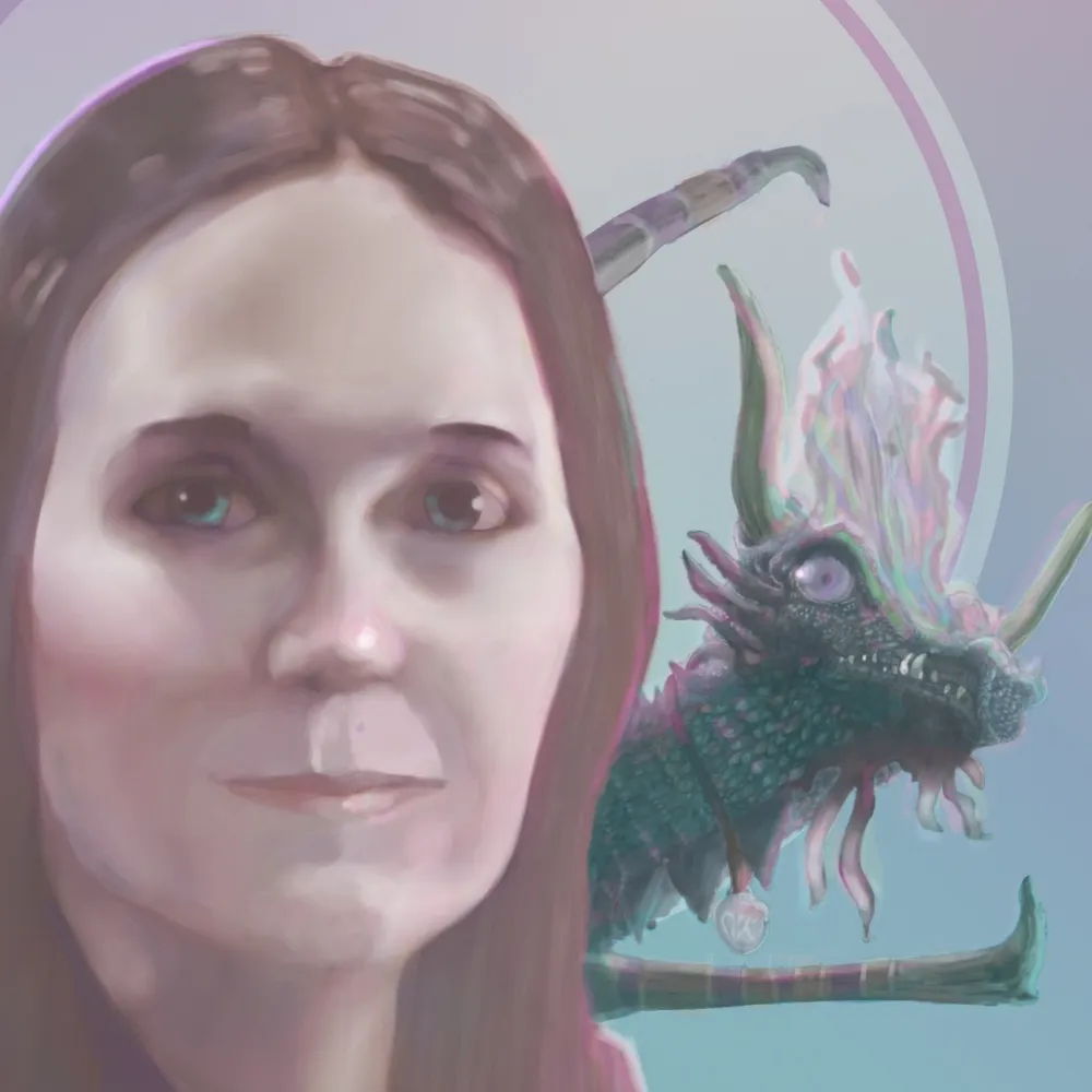Dragon Doula & Tooth – upclose and finalized. For now.