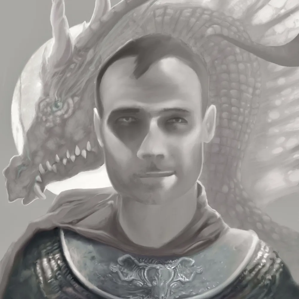 I’m not sure I’ve really improved the values here, too much, albeit the values around the eyes are darker which I think improve things albeit other issues still exist from previous versions.