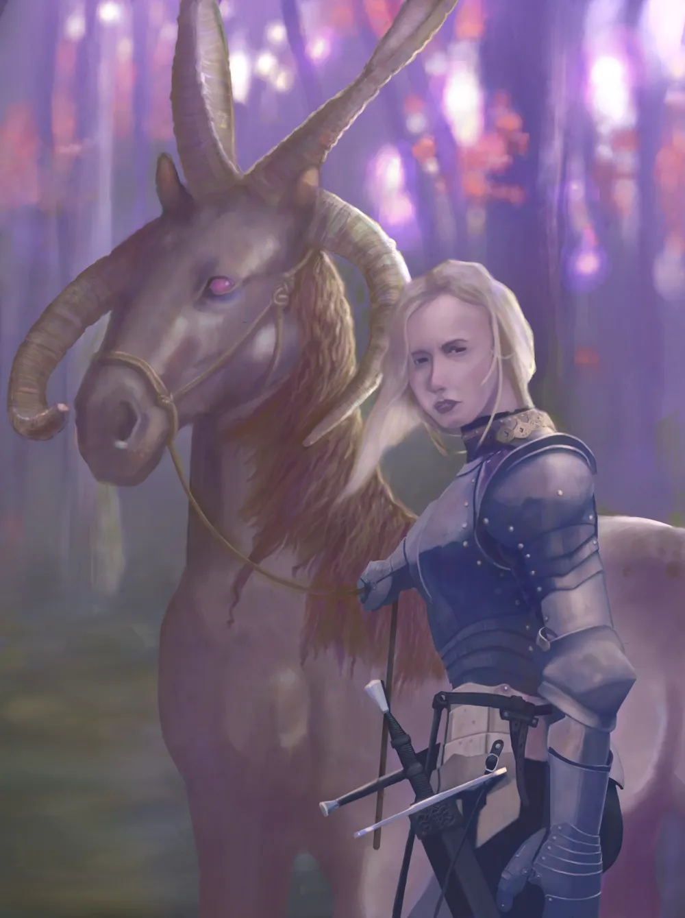 Knight & Her Mount