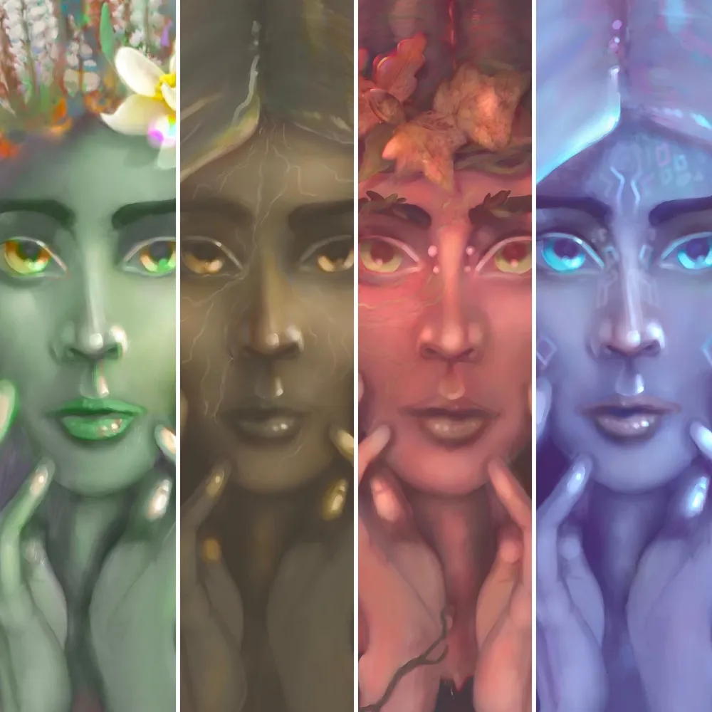 Fey Eladrin in Four Seasons