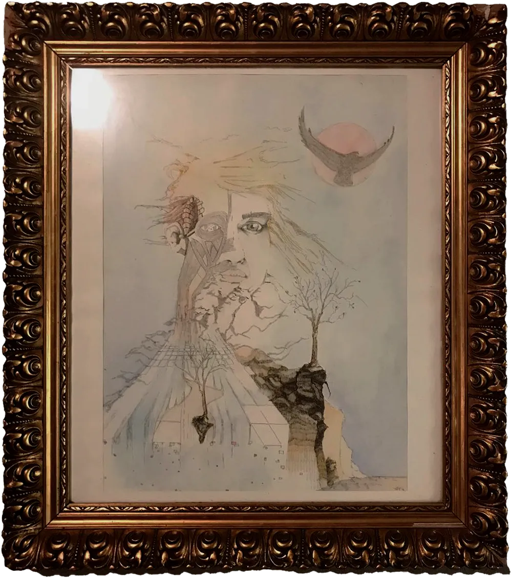 Self-portrait, c. 1992